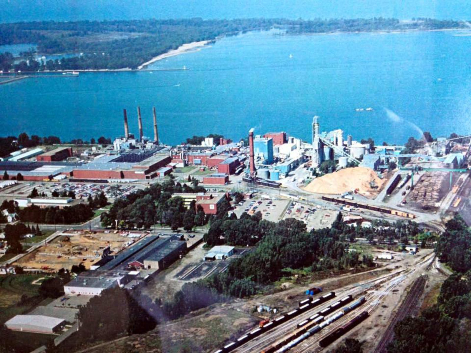 Aerial View of the Hammermill Campus