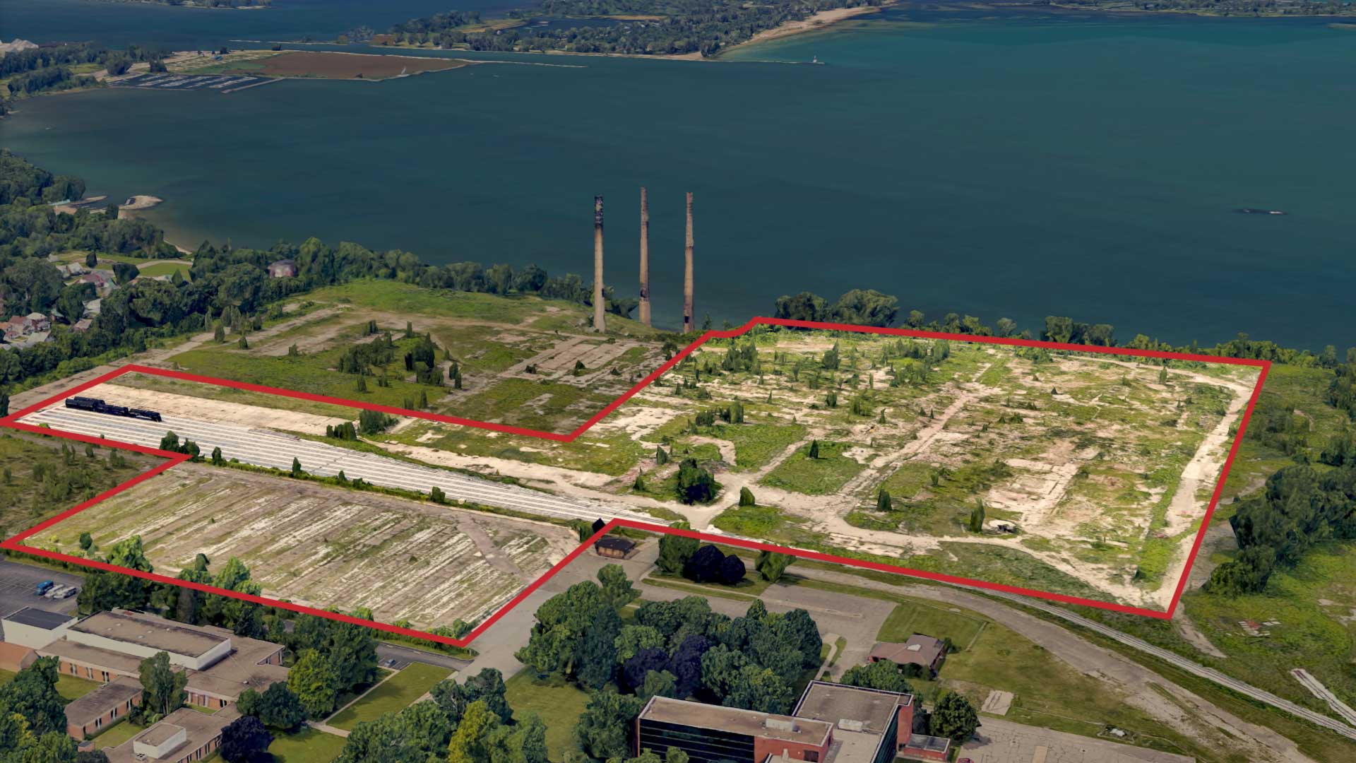 North Yard Property Line